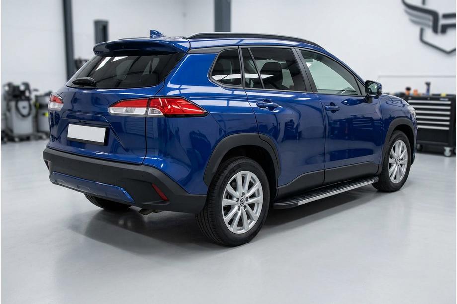 Toyota Corolla Cross 2020- Marchepieds Latéraux Duru (2 pcs, Aluminium) Image