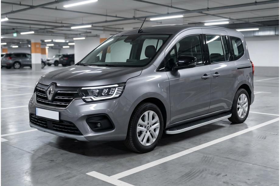 Renault Kangoo/Express 2021- Marchepieds Latéraux Tayga Grey (2 pcs, Aluminium) Renault Express à partir de 2021 Image