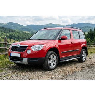 Marchepieds Latéraux Shining V1 (2 pcs, Aluminium) Skoda Yeti 2009-2017 photo 1