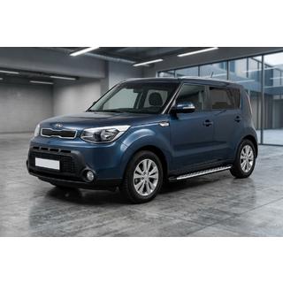 Marchepieds Latéraux Shining V1 (2 pcs, Aluminium) Kia Soul II 2013-2018 photo 1