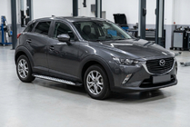 Mazda CX-3 2015- Marchepieds Latéraux Shining V1 (2 pcs, Aluminium) photo 1