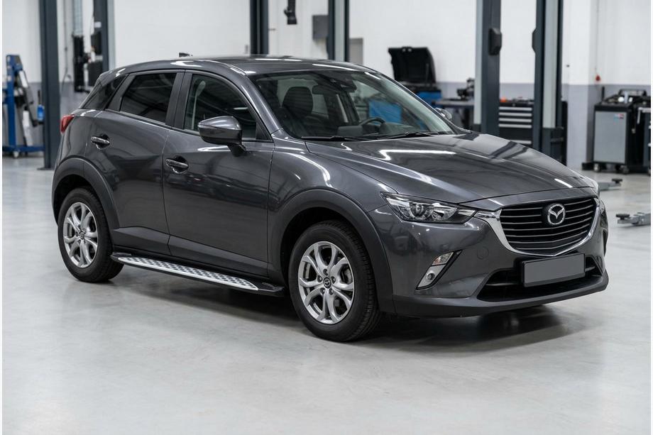 Mazda CX-3 2015- Marchepieds Latéraux Shining V1 (2 pcs, Aluminium) Image