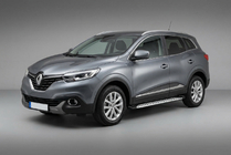 Renault Kadjar 2015-2022 Marchepieds Latéraux Shining V1 (2 pcs, Aluminium) photo 1