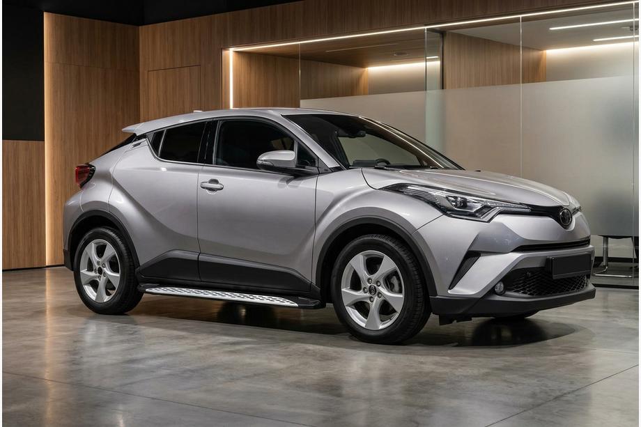 Toyota C-HR 2016-2023 Marchepieds Latéraux Shining V1 (2 pcs, Aluminium) Image
