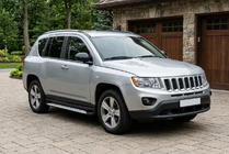 Jeep Compass 2006-2016 Marchepieds Latéraux Shining V1 (2 pcs, Aluminium) photo 1