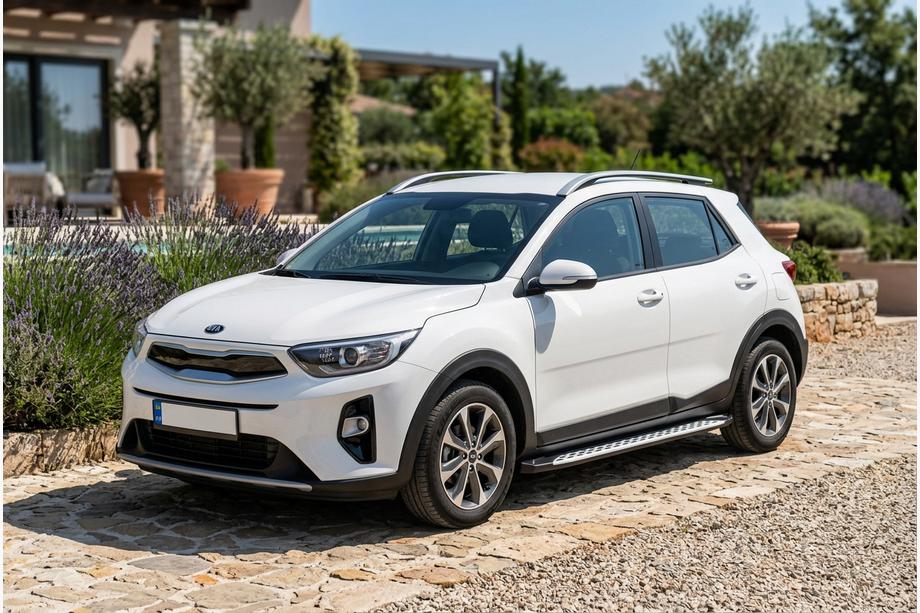 Kia Stonic 2017- Marchepieds Latéraux Shining V1 (2 pcs, Aluminium) Photo 1
