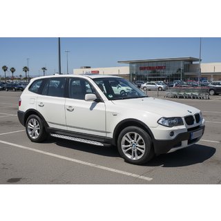 Marchepieds Latéraux Shining V1 (2 pcs, Aluminium) BMW X3 E83 2003-2010 photo 1