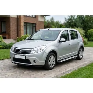 Marchepieds Latéraux Shining V1 (2 pcs, Aluminium) Renault Sandero 2007-2013 photo 1