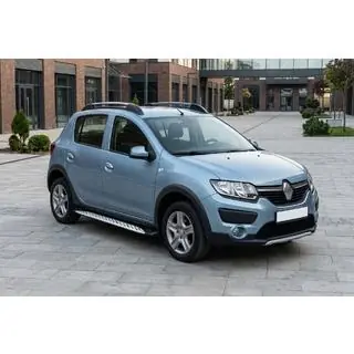 Marchepieds Latéraux Shining V1 (2 pcs, Aluminium) Renault Sandero 2013-2022 photo 1