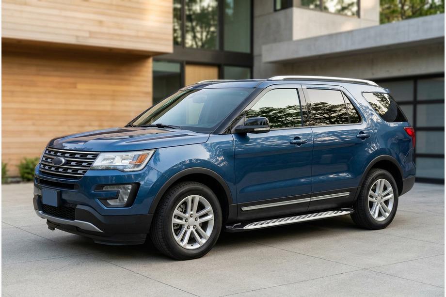 Ford Explorer 2011-2019 Marchepieds Latéraux Shining V1 (2 pcs, Aluminium) Photo 2