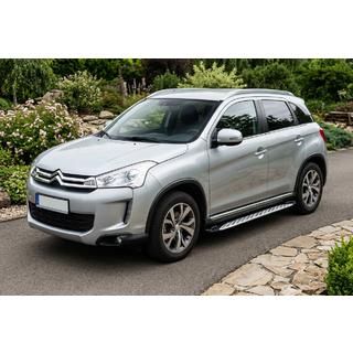 Marchepieds Latéraux Shining V1 (2 pcs, Aluminium) Citroen C-4 Aircross 2012-2017 photo 1