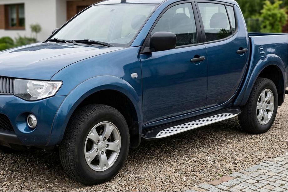 Fiat Fullback 2016- Marchepieds Latéraux Shining V1 (2 pcs, Aluminium) Image