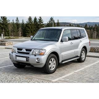 Marchepieds Latéraux Shining V1 (2 pcs, Aluminium) Mitsubishi Pajero Wagon III 1999-2006 photo 1