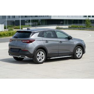 Marchepieds Latéraux Shining V1 (2 pcs, Aluminium) Opel Grandland X 2017- photo 1