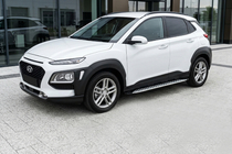 Hyundai Kona 2017-2023 Marchepieds Latéraux Shining V1 (2 pcs, Aluminium) photo 1