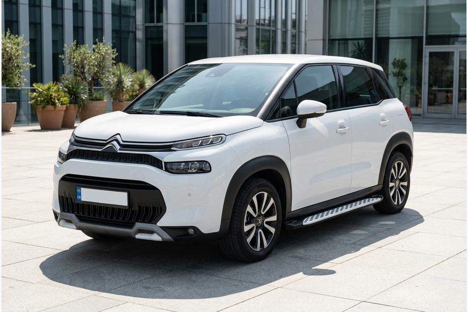Citroen C-3 Aircross 2017-2024 Marchepieds Latéraux Shining V1 (2 pcs, Aluminium) Image