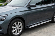 Skoda Kamiq 2019- Marchepieds Latéraux Shining V1 (2 pcs, Aluminium) photo 1