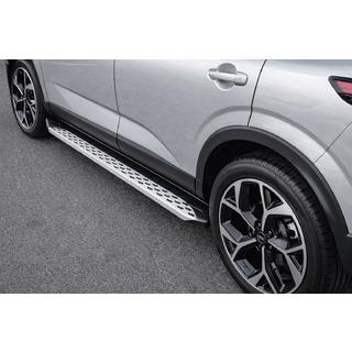 Marchepieds Latéraux Shining V1 (2 pcs, Aluminium) Nissan Qashqai 2021- photo 1