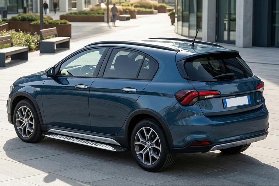 Fiat Tipo Cross 2021- Marchepieds Latéraux Shining V1 (2 pcs, Aluminium) Photo 1
