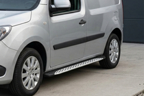 Renault Kangoo 2008–2020 Marchepieds Latéraux Shining V1 (empattement court) (2 pcs, Aluminium) photo 1