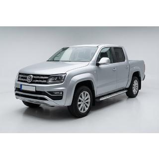 Marchepieds Latéraux Shining V1 (2 pcs, Aluminium) Volkswagen Amarok 2010-2022 photo 1