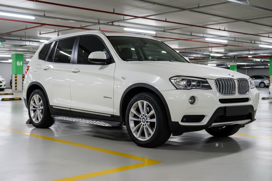 BMW X3 F25 2011-2018 Marchepieds Latéraux Shining V1 (2 pcs, Aluminium) Image