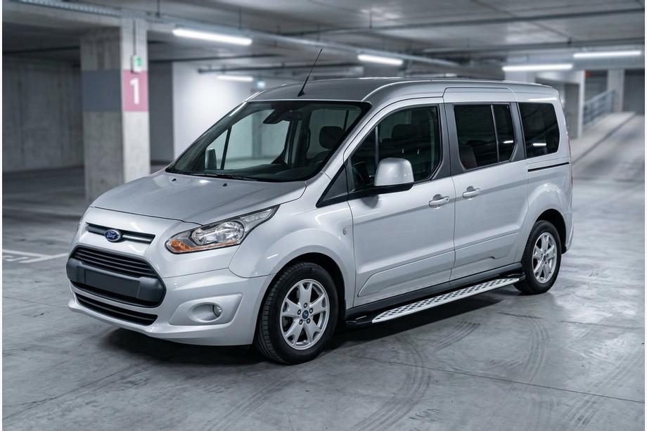 Ford Connect 2014-2021 Marchepieds Latéraux Shining V1 (2 pcs, Aluminium) Image