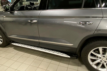 Skoda Kodiaq 2016-2023 Marchepieds Latéraux Shining V1 (2 pcs, Aluminium) photo 6