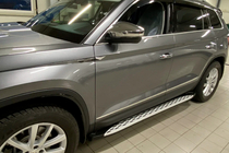 Skoda Kodiaq 2016-2023 Marchepieds Latéraux Shining V1 (2 pcs, Aluminium) photo 7