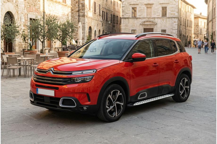 Citroen C5 Aircross 2017-2025 Marchepieds Latéraux Shining V1 (2 pcs, Aluminium) Photo 1