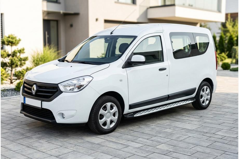 Renault Dokker 2013-2022 Marchepieds Latéraux Shining V1 (2 pcs, Aluminium) Photo 1