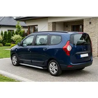 Marchepieds Latéraux Shining V1 (2 pcs, Aluminium) Renault Lodgy 2013-2022 photo 1
