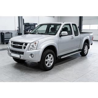 Marchepieds Latéraux Shining V1 (2 pcs, Aluminium) Isuzu D-Max 2002-2011 photo 1