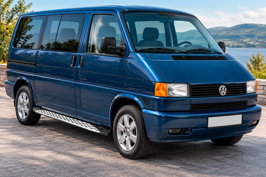 Volkswagen T4 Caravelle/Multivan 1990–2003 Marchepieds Latéraux Shining V1 (2 pcs, Aluminium) Photo 1