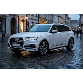 Marchepieds Latéraux Shining V1 (2 pcs, Aluminium) Audi Q7 2015–2026 photo 1