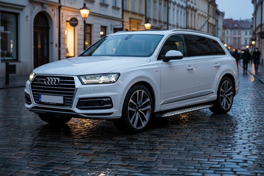 Audi Q7 2015–2026 Marchepieds Latéraux Shining V1 (2 pcs, Aluminium) Image