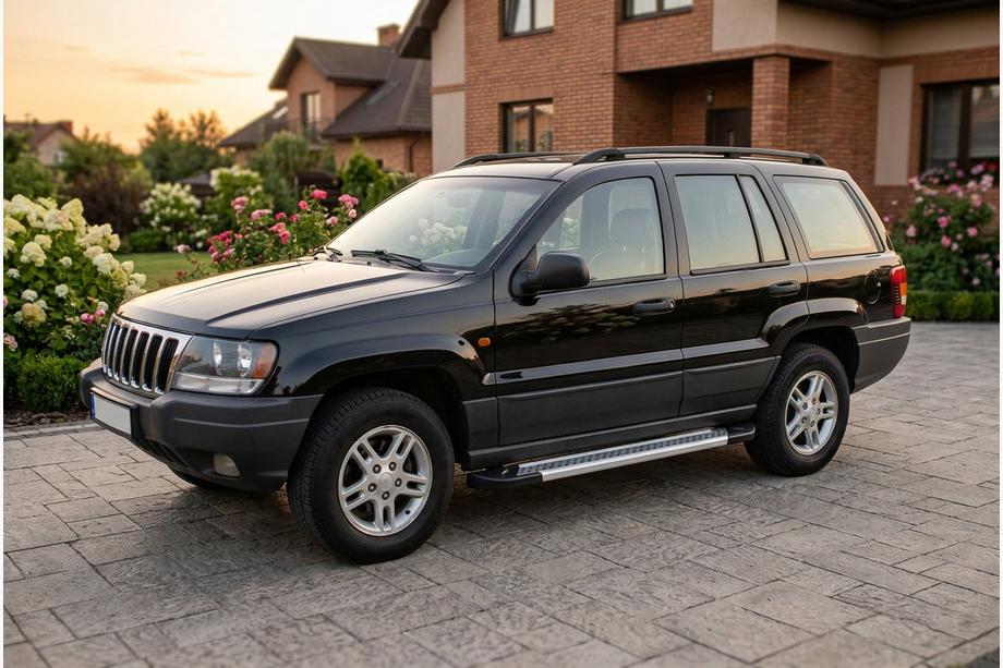 Jeep Grand Cherokee WJ 1999-2004 Marchepieds Latéraux Vision New Grey (2 pcs, Aluminium) Photo 1