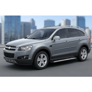 Marchepieds Latéraux Shining V1 (2 pcs, Aluminium) Chevrolet Captiva 2006-2019 photo 1