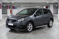 Nissan Qashqai 2010-2014 Marchepieds Latéraux Shining V1 (2 pcs, Aluminium) photo 1