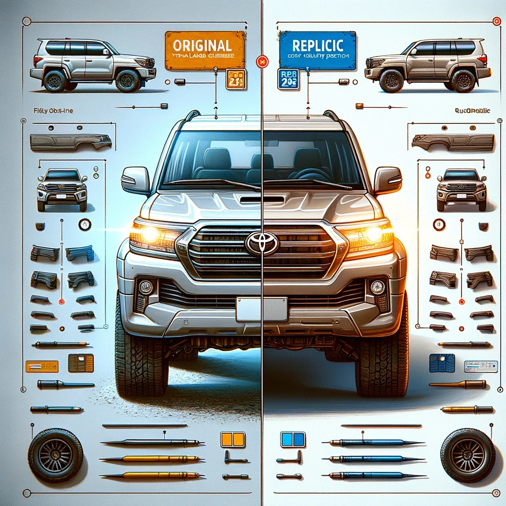 Kits de carrosserie originaux ou répliques pour Toyota Land Cruiser 200 : quel est le meilleur ?