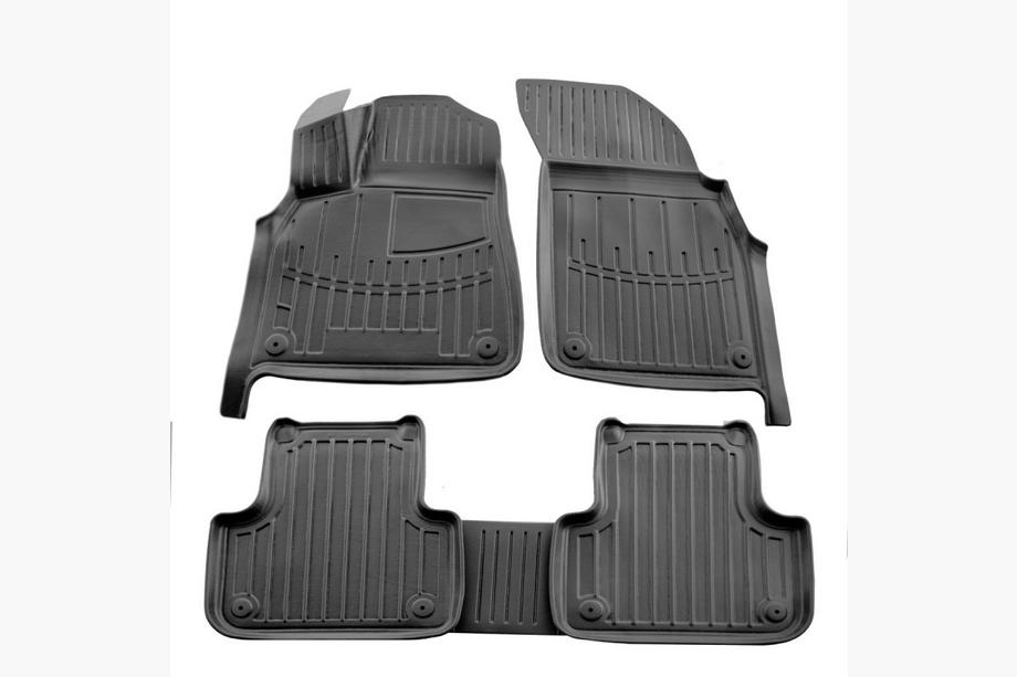 Audi Q8 2018- Tapis de sol en caoutchouc Stingray 3D (5 pcs, polyuréthane) Image