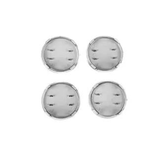 Caches moyeux 60/58mm gris ad5957s (lot de 4) photo 3