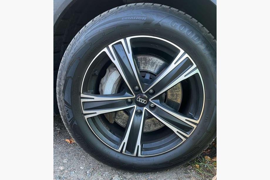 Audi Caches moyeu de roue 59/57mm ad5957b (4 pcs) Image
