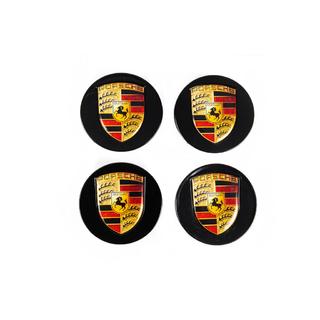 Caches moyeu 76/71mm noirs (lot de 4) photo 2