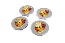 Porsche Caches moyeu de roue 76/71mm gris (4 pcs) photo 1