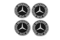 Mercedes-Benz Autocollants de jantes 90mm (Lot de 4) photo 2