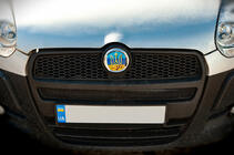 Fiat Emblème (UA-Style, autocollant) 85 mm photo 2