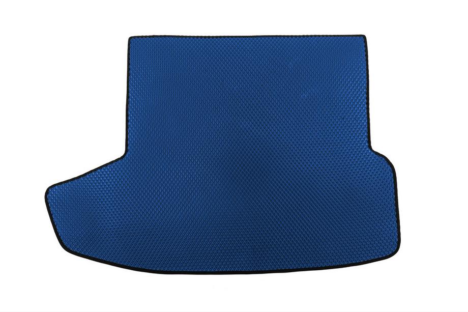 Tesla Model S 2012– Tapis de coffre arrière EVA (2021+, Bleu) Image