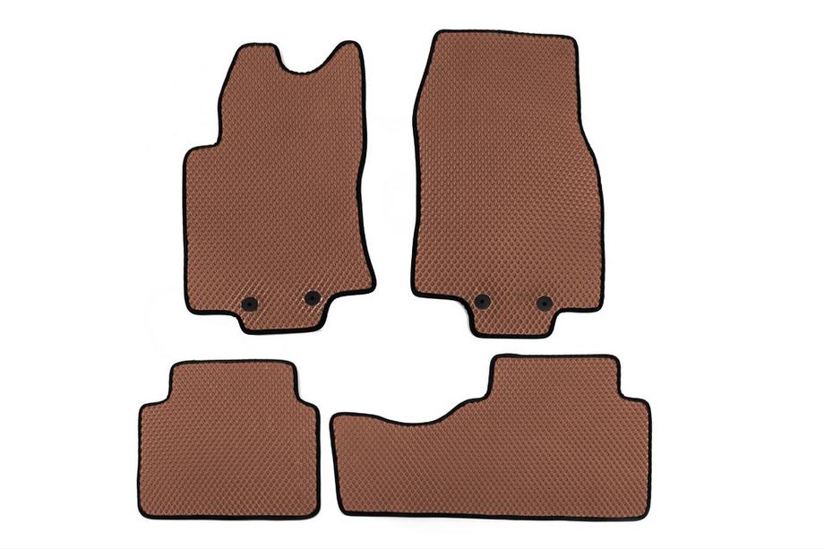 Renault Koleos 2016-2024 Tapis de sol EVA (Marron) Image