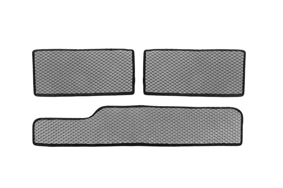 Mercedes Sprinter W901/902/903/904/905 1995–2006 Tapis de seuil en polyuréthane (3 pcs, EVA, Gris) Photo 1